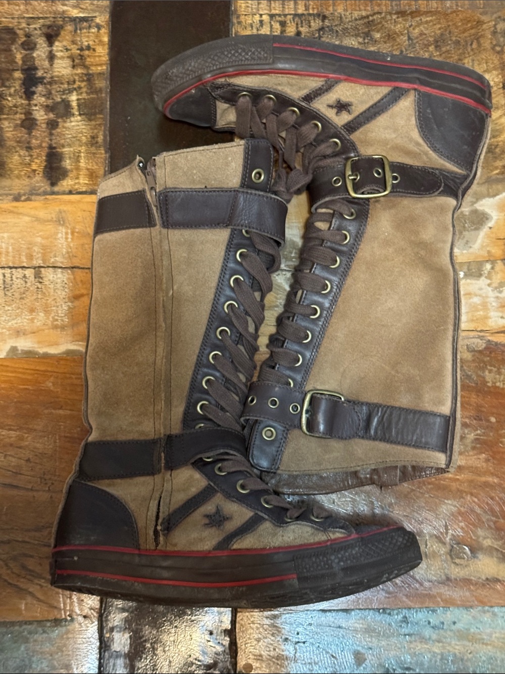 Converse knee High leather vintage original
